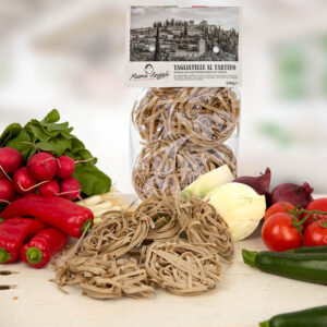 Italienische Pasta kaufen - Onlineshop - Nudeln - Pasta Sorten - original italienisches Pastagericht - Tagliatelle mit Trüffel