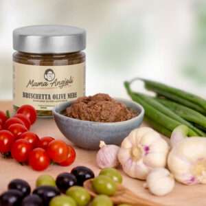 Mama Angioli - Bruschetta Olive Nere / Schwarze Oliven Aufstrich 210g