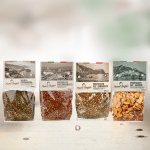 Mama Angioli- 4er Gewürzset: Italienische Klassiker für Pasta & Bruschetta (4x 100g) im Sparpaket