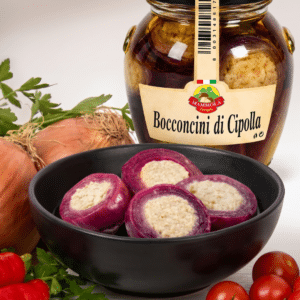Mammola Funghi - Bocconcini di Cipolla con Tonno Gefüllte rote Zwiebeln mit Thunfisch 314 ml